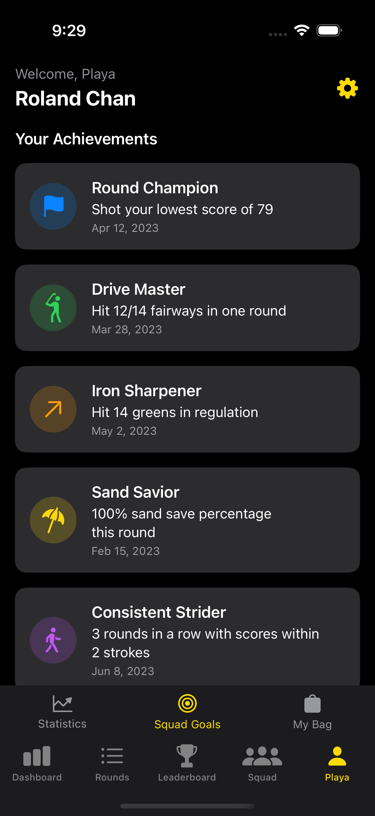 Relive epic rounds